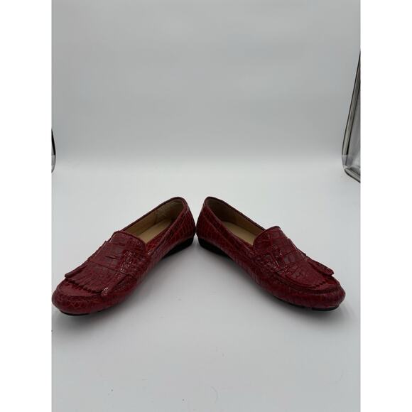 VANELi Alika Red Croc Printed Women's Slip On 6M - Picture 3 of 6